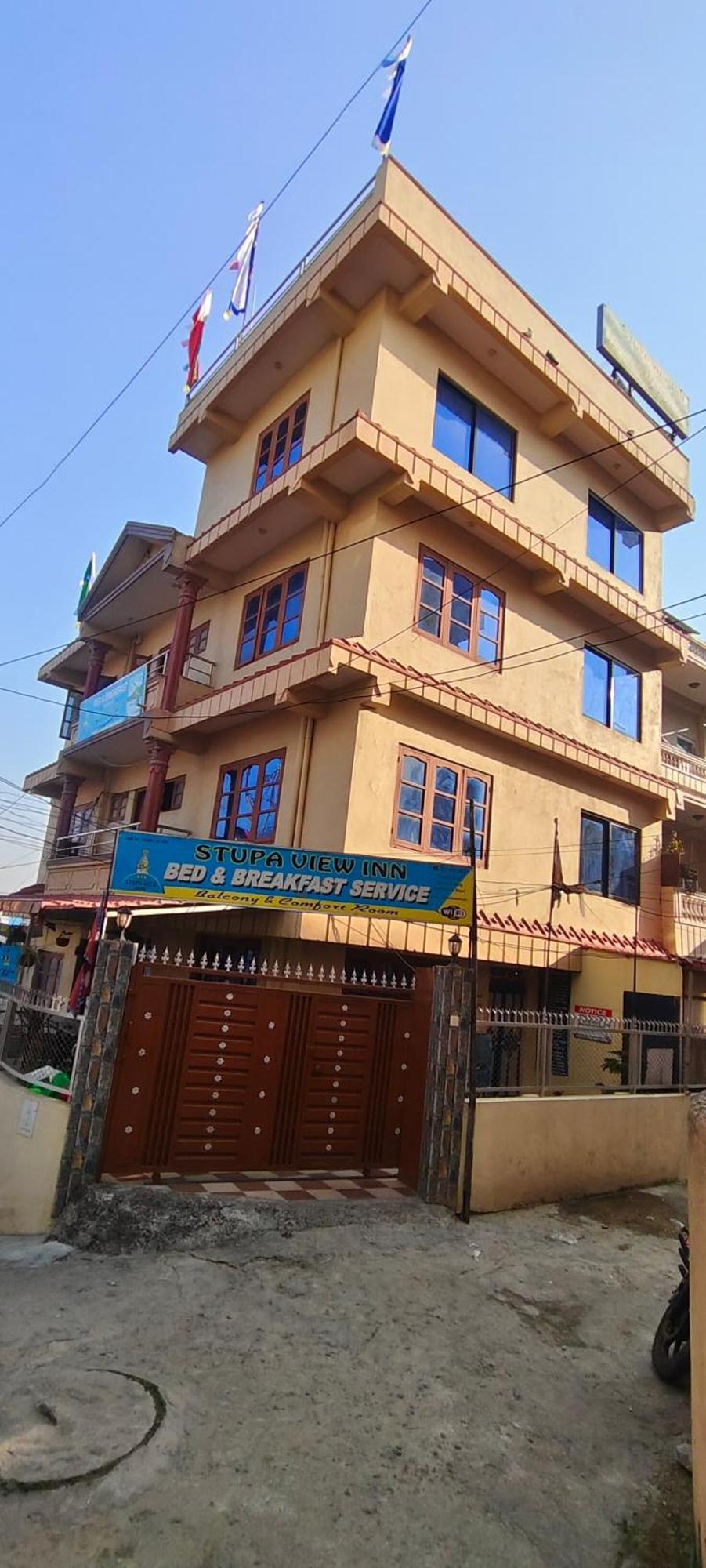 Stupa View Inn Kathmandu Exterior foto