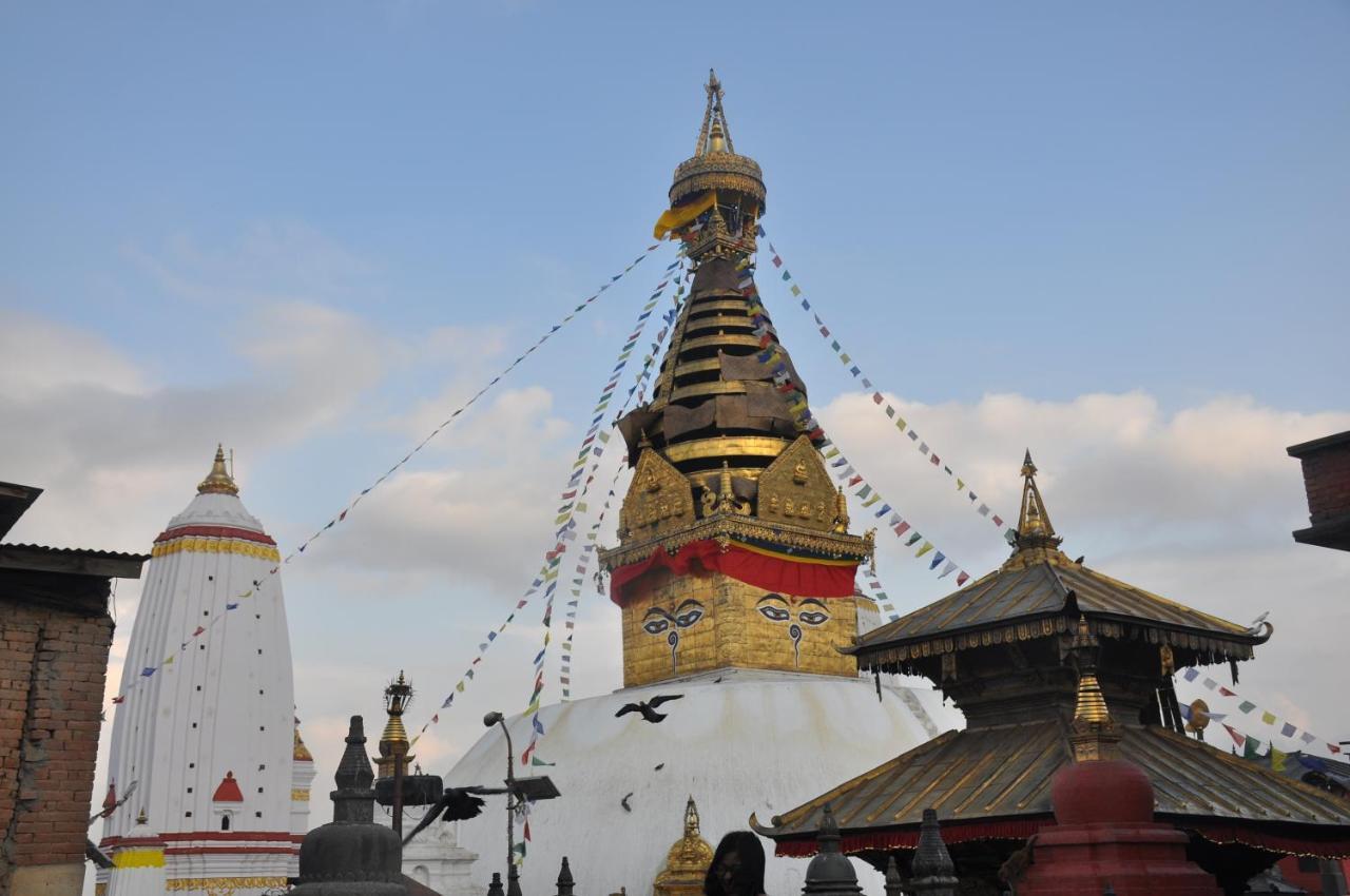 Stupa View Inn Kathmandu Exterior foto